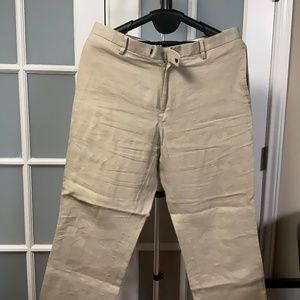 Kenneth Cole Mens Linen Pants